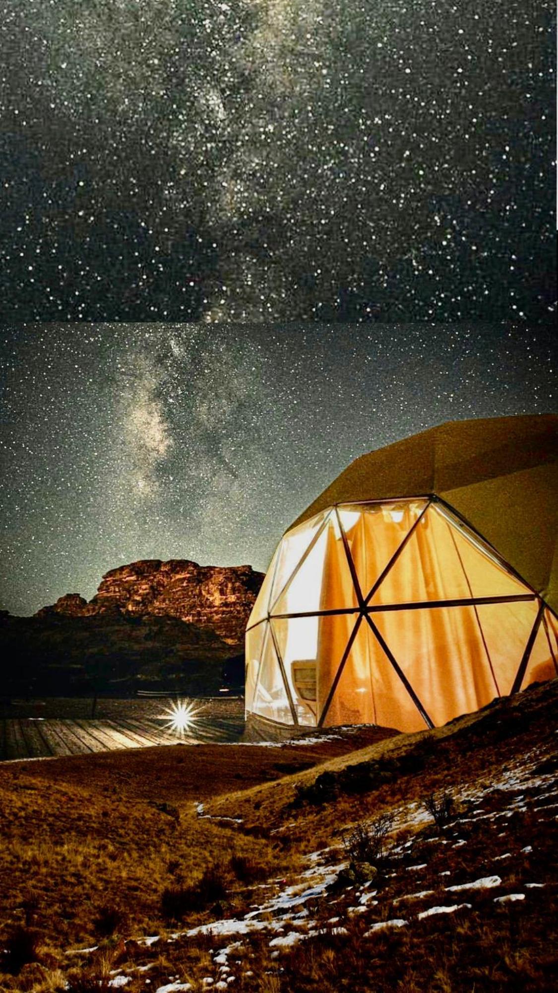Appartamento Abdullah Luxury Camp Wadi Rum Esterno foto