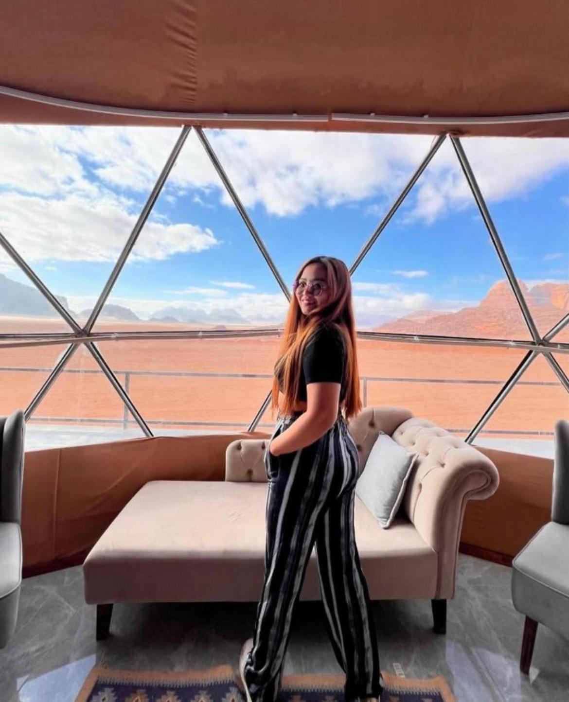Appartamento Abdullah Luxury Camp Wadi Rum Esterno foto